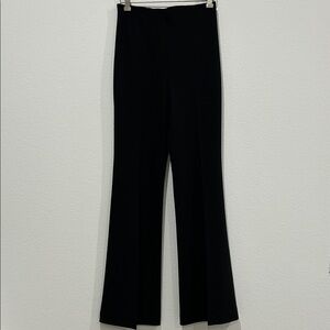 Express Super High Rise Black Boot-Cut Flare Pants